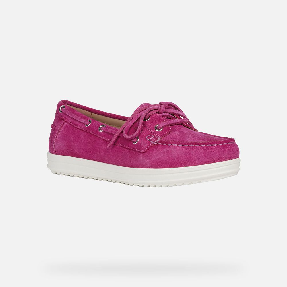 Mocassin Geox Genova - Rose - Femme 371485-JUK